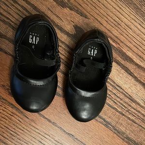 Gap 5 baby ballet slippers black